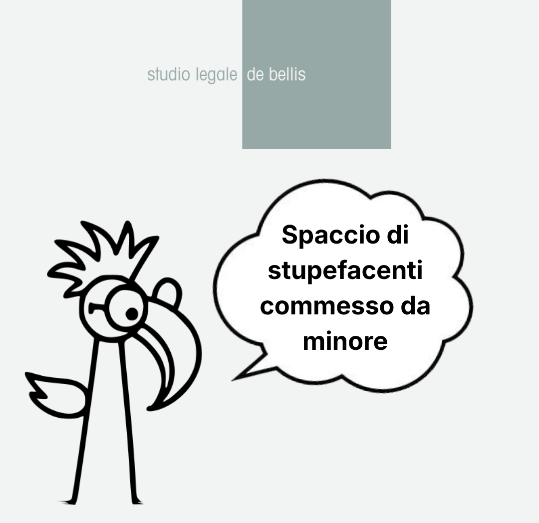 Il reato di spaccio di stupefacenti commesso da minore ultraquattordicenne